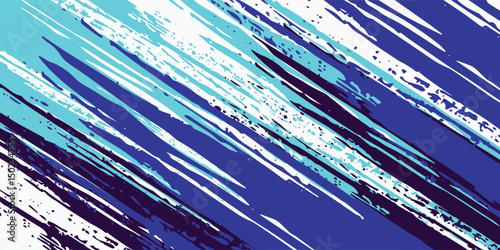 blue color pattern gradient grunge texture background. vector illustration