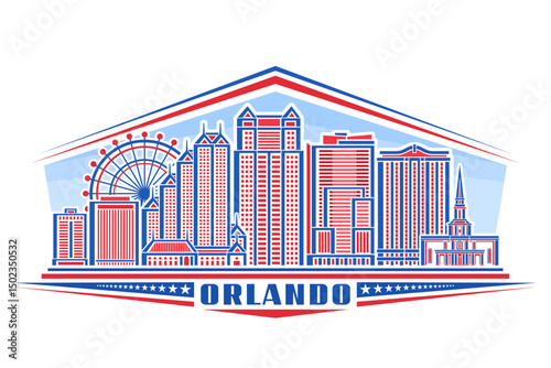 Vector illustration of Orlando