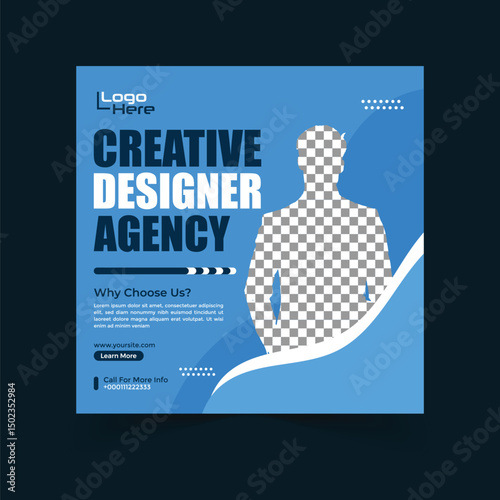 Cretive Digital Marketing Agency Post Templete Design. Media Marketin,Advertising Social Media Post Design