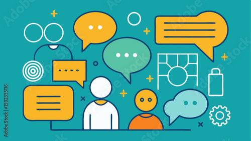 Communication stroke icon collection featuring chat bubbles phones notifications and messaging symbols suitable for apps customer support and social media platforms