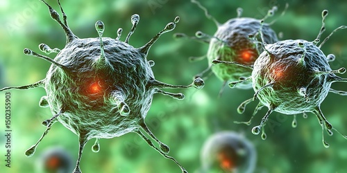 Virus Particles in a Microscopic View