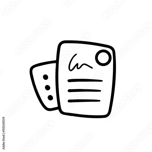 Company Registration Outline Icon