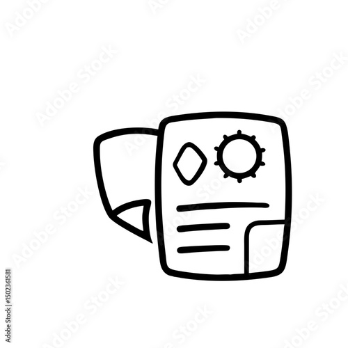 Company Registration Outline Icon
