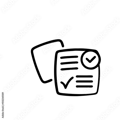 Company Registration Outline Icon