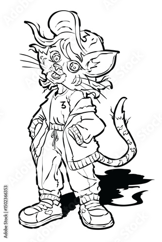 Hip-hop Kitty Girl