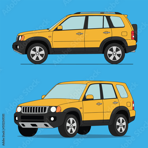 ariety of Cars - Colorful Vehicle Collection Illustration