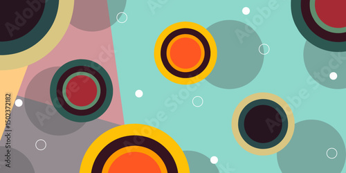 abstract background with circles