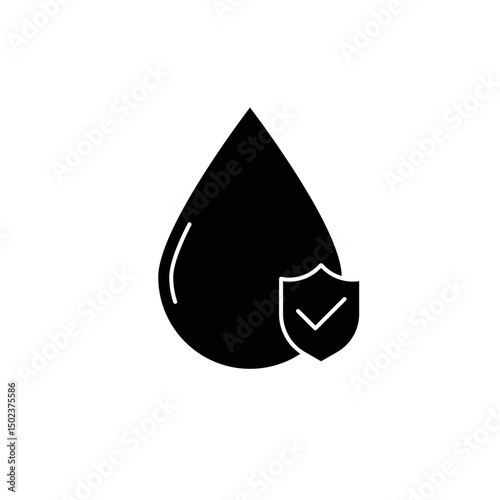 Water proof icon