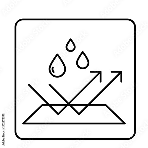 Water proof icon