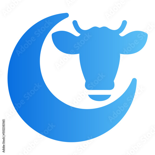 eid al adha Gradient icon