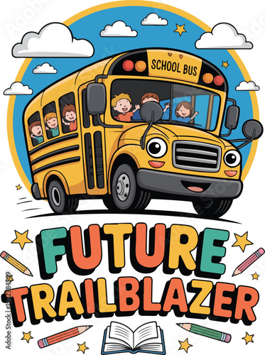 funny kindergarten futuretrailblazar t shirt design