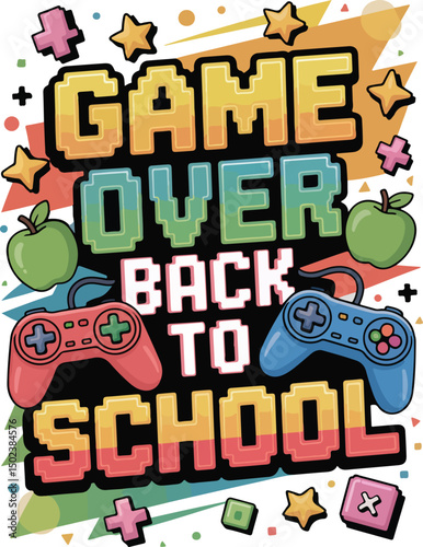 game over kindergarten back to school