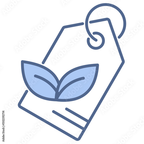 Green Product Blue Icon