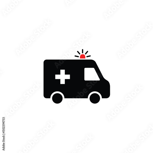 Ambulance Emergency Vehicle Illustration