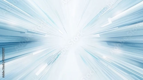 Abstract blue light burst background