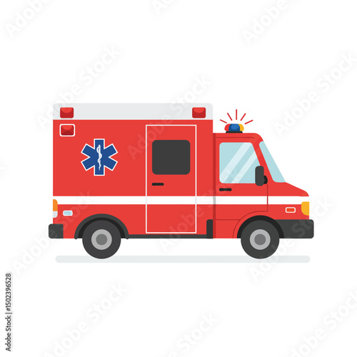 Ambulance Emergency Vehicle Illustration