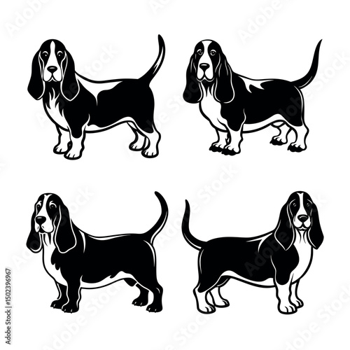 Pembroke Welsh Corgi Dog Illustration