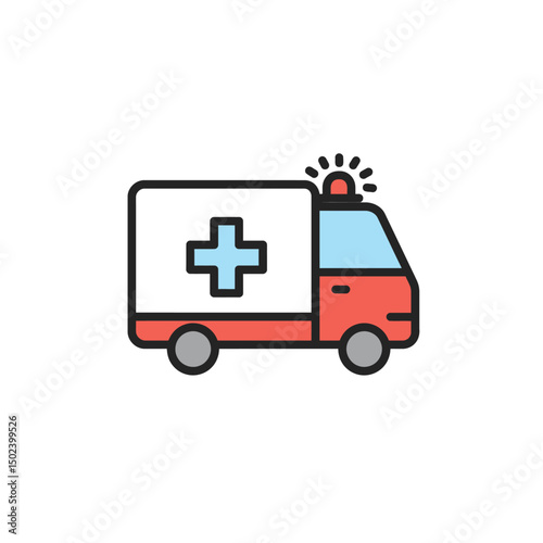 Ambulance Emergency Vehicle Illustration