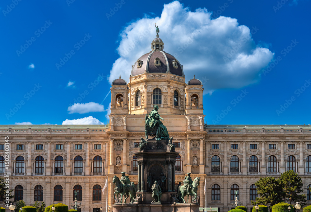 Obraz premium Naturhistorisches Museum Wien