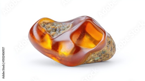 Polyester Schedule Card on White Background. Generative AI