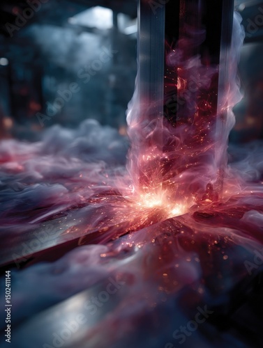 Fusion reactor laser confinement system with advanced energy physics. Generative AI