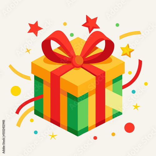 gift box vector illustration