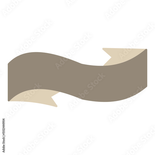 Hand Drawn Ribbon Strip