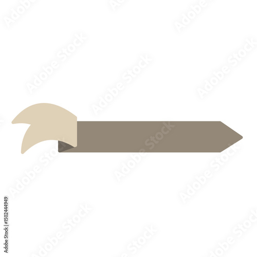 Hand Drawn Ribbon Strip