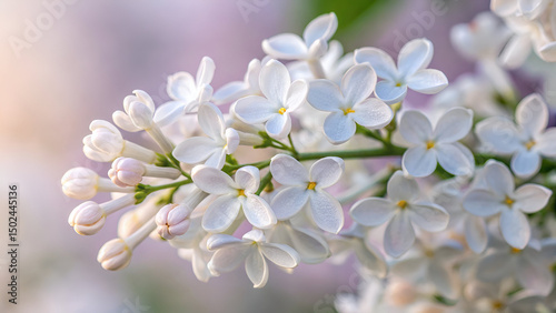 White Lilac Flowers: Nature’s Gentle Beauty