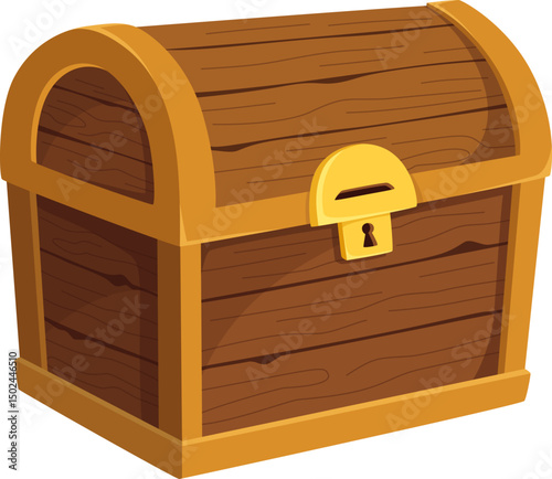 Cartoon Treasure Chest