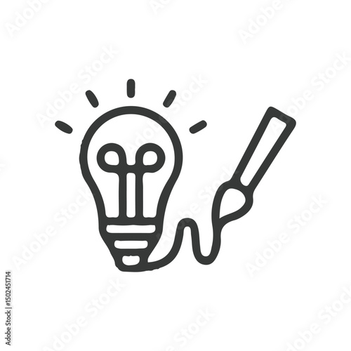 light bulb idea concept