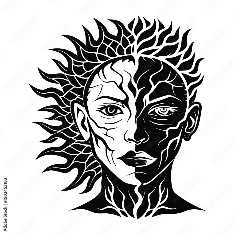 skin texture transformer background.