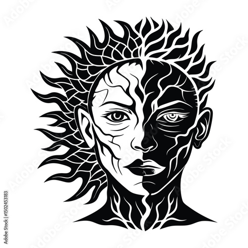 skin texture transformer background.