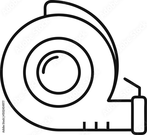 measuring tape Tool for carpentry work