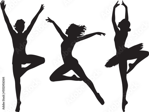 Elegant Dancer Silhouette Clipart – Ballet, Jazz, Hip Hop Digital Design

Dance Pose Silhouette Bundle – SVG PNG for Cricut and Sublimation

Ballerina & Street Dance Silhouettes – Printable Vector Art