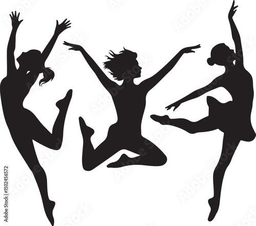Elegant Dancer Silhouette Clipart – Ballet, Jazz, Hip Hop Digital Design

Dance Pose Silhouette Bundle – SVG PNG for Cricut and Sublimation

Ballerina & Street Dance Silhouettes – Printable Vector Art