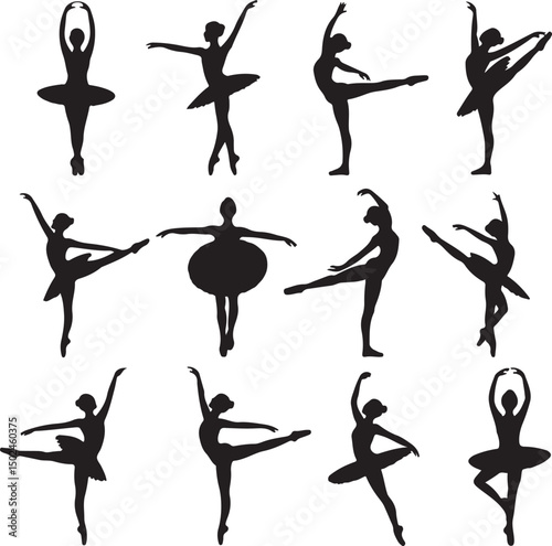 Elegant Dancer Silhouette Clipart – Ballet, Jazz, Hip Hop Digital Design

Dance Pose Silhouette Bundle – SVG PNG for Cricut and Sublimation

Ballerina & Street Dance Silhouettes – Printable Vector Art