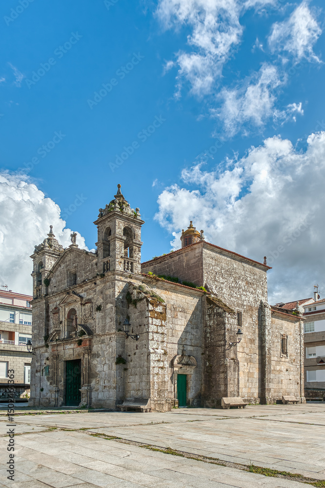 Fototapeta premium Baiona is a municipality within the metropolitan area of Vigo and belongs to the province of Pontevedra, Galicia, Spain.