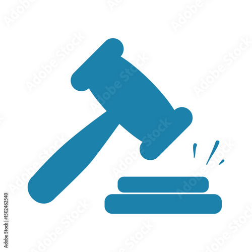 Judge Hammer Icon