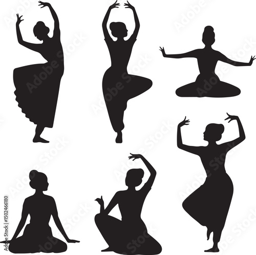 Ballet Dancer in Elegant Pose Silhouette

Hip-Hop Dancer in Action Vector Design

Couple Dancing Under Moonlight Silhouette

Traditional Cultural Dance Silhouette Art

Freestyle Street Dance Vector Sc