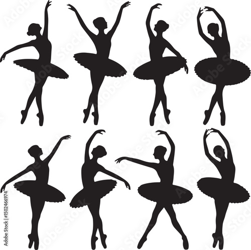 Elegant Dancer Silhouette Clipart – Ballet, Jazz, Hip Hop Digital Design

Dance Pose Silhouette Bundle – SVG PNG for Cricut and Sublimation

Ballerina & Street Dance Silhouettes – Printable Vector Art