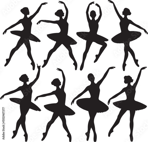 Elegant Dancer Silhouette Clipart – Ballet, Jazz, Hip Hop Digital Design

Dance Pose Silhouette Bundle – SVG PNG for Cricut and Sublimation

Ballerina & Street Dance Silhouettes – Printable Vector Art