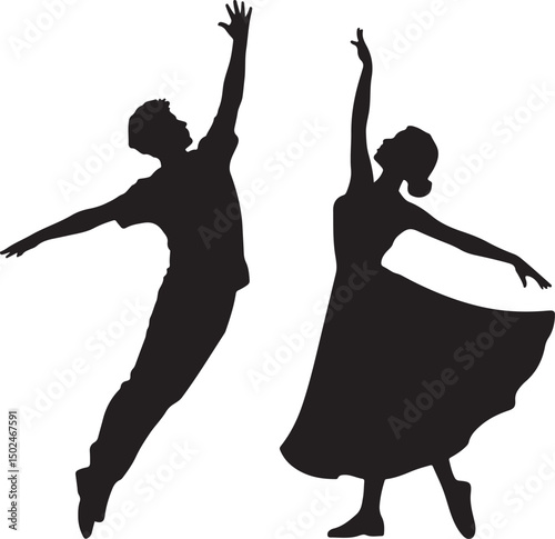 Elegant Dancer Silhouette Clipart – Ballet, Jazz, Hip Hop Digital Design

Dance Pose Silhouette Bundle – SVG PNG for Cricut and Sublimation

Ballerina & Street Dance Silhouettes – Printable Vector Art