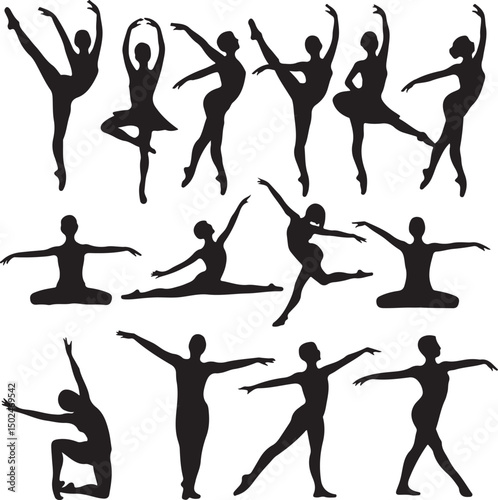 Elegant Dancer Silhouette Clipart – Ballet, Jazz, Hip Hop Digital Design

Dance Pose Silhouette Bundle – SVG PNG for Cricut and Sublimation

Ballerina & Street Dance Silhouettes – Printable Vector Art