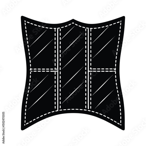  high resolution leather and denim texture samples.eps