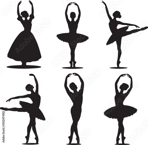 Elegant Dancer Silhouette Clipart – Ballet, Jazz, Hip Hop Digital Design

Dance Pose Silhouette Bundle – SVG PNG for Cricut and Sublimation

Ballerina & Street Dance Silhouettes – Printable Vector Art