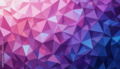 Abstract geometric triangle pattern vector illustration background