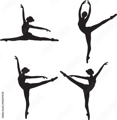 Elegant Dancer Silhouette Clipart – Ballet, Jazz, Hip Hop Digital Design

Dance Pose Silhouette Bundle – SVG PNG for Cricut and Sublimation

Ballerina & Street Dance Silhouettes – Printable Vector Art