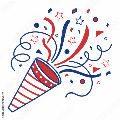Party-shaker AI Vector Graphic for Bartender & Drink Design Projects