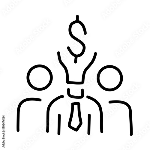 Management Icon Vector